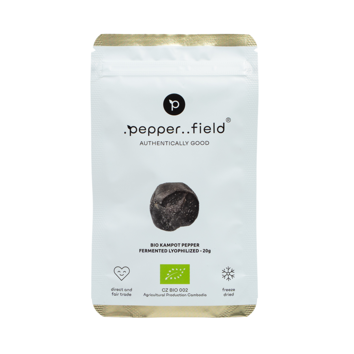 Bio Campoty Pepper Fermentovaný, lyofilizovaný a solentovaný - Doypack 20g